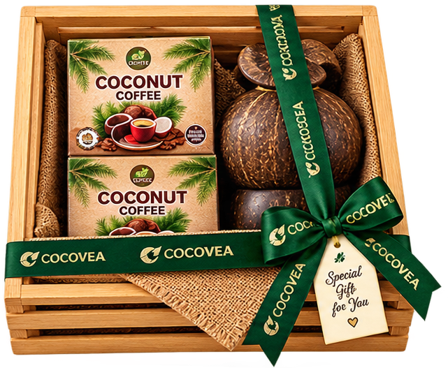 Gift Set B coconut coffee gift set