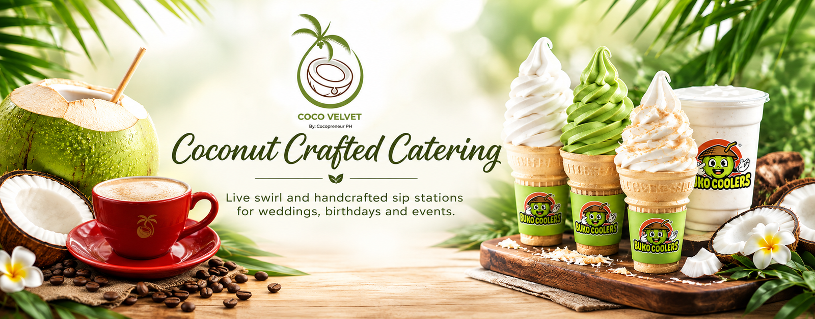 Coco Velvet Coconut Crafted Catering